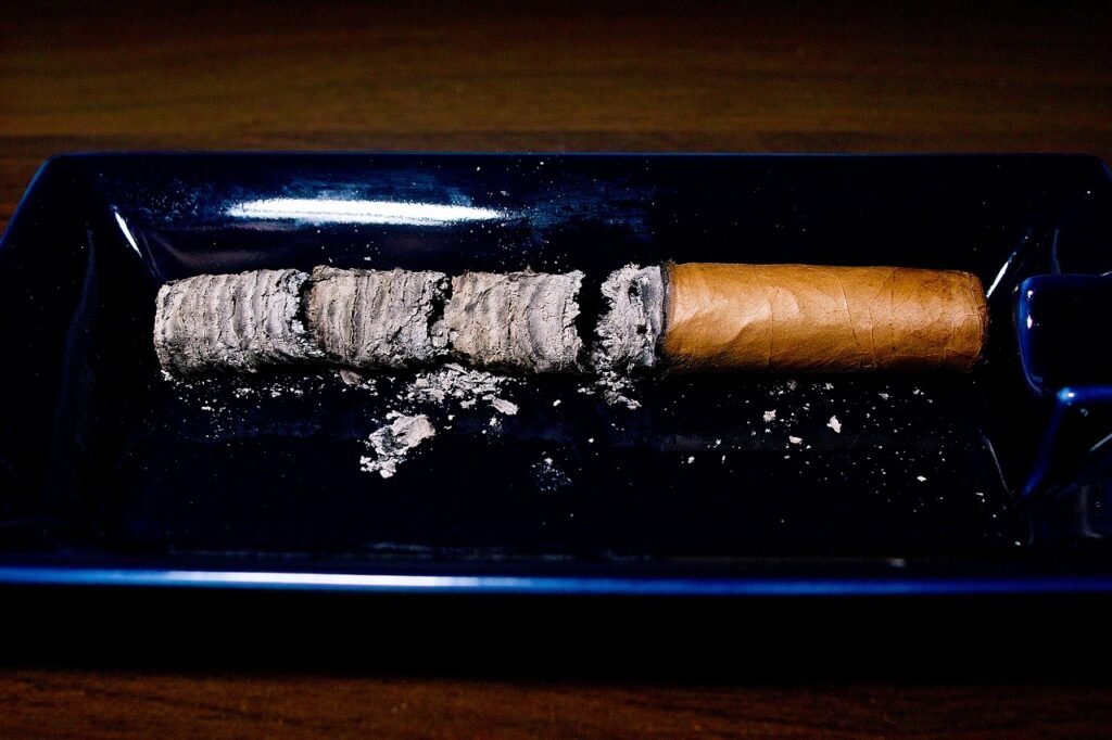 フロール・デ・コパン コロナ/Flor de Copan Corona Cigar Review|葉巻/シガー初心者の喫煙レビューブログ|喫煙終了ファイナルアッシュ