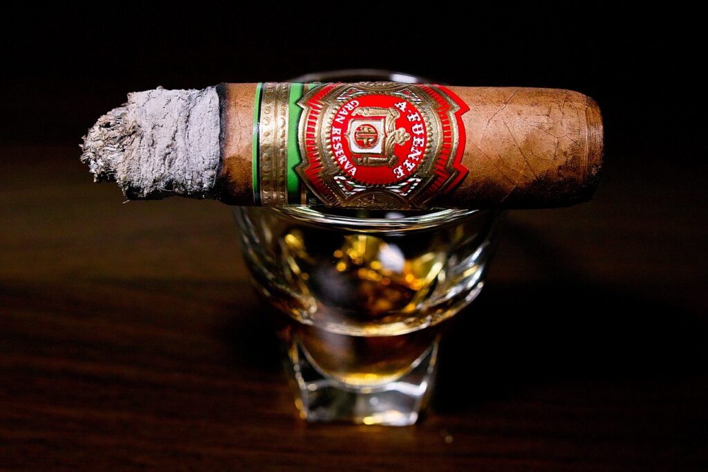 アルトゥーロ・フエンテ シャトーフエンテ ナチュラル/Arturo Fuente Chateau Fuente Natural Cigar Review｜葉巻/シガー初心者の喫煙レビューブログ｜喫煙中盤の終わり頃セカンドサード