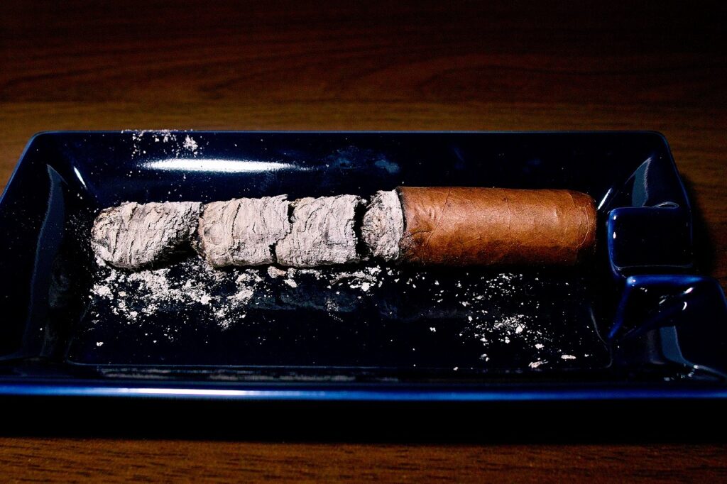 A.J. フェルナンデス ブレンド 15 トロ/A.J. Fernandez Blend 15 Toro Cigar Review|葉巻/シガー初心者の喫煙レビューブログ|喫煙終了後ファイナルアッシュ