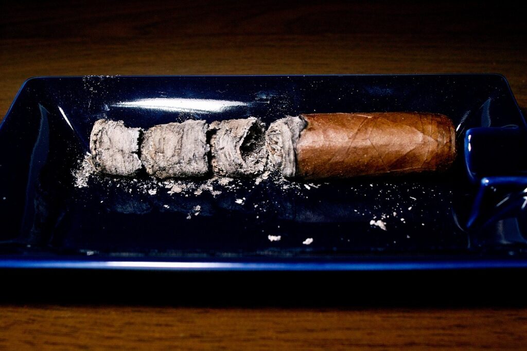 ブリックハウス ロブスト/Brick House Classic Robusto Cigar Review|葉巻/シガー初心者の喫煙レビューブログ|喫煙終了後ファイナルアッシュ