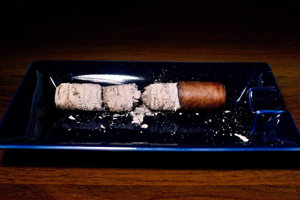 クランデスティノス ラッシュ ベグエロ/Clandestinos Lush Veguero Cigar Review｜葉巻/シガー初心者の喫煙レビューブログ｜喫煙終了後ファイナルアッシュ