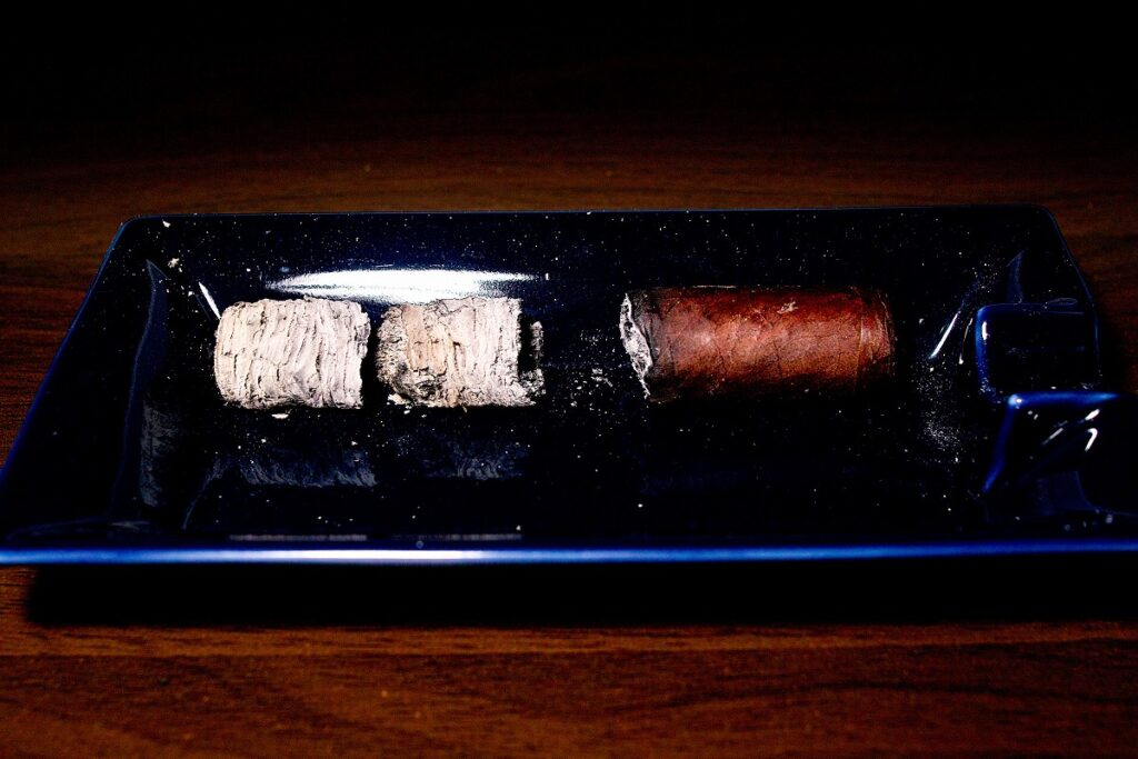 プラセンシア レゼルバ 1898 ロブスト/Plasencia Reserva 1898 Robusto Cigar Review｜葉巻/シガー初心者の喫煙レビューブログ｜喫煙終盤ファイナルアッシュ