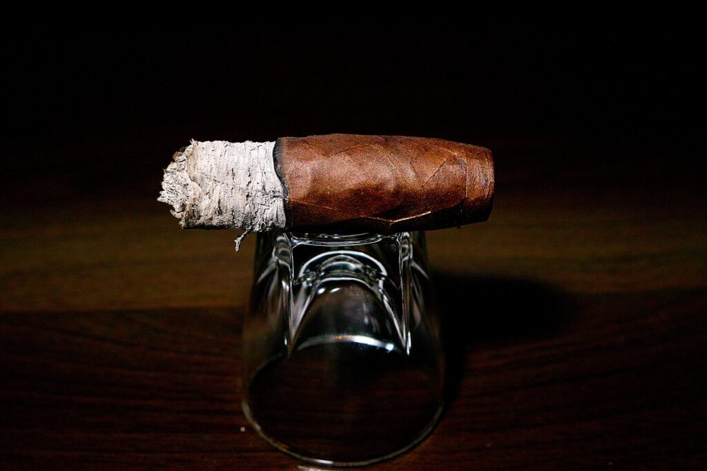 オリバ セリー V メラニオ フィグラド/Oliva Serie V Melanio Figurado Cigar Review｜葉巻/シガー初心者の喫煙レビューブログ｜喫煙終盤ファイナルサード