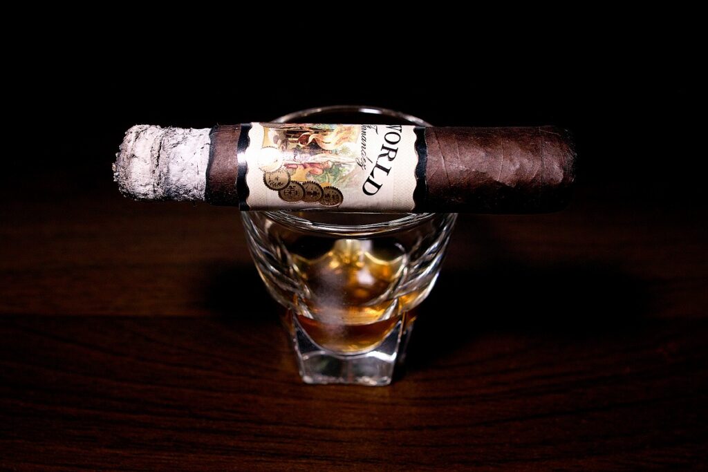 A.J. フェルナンデス ニューワールド プーロエスペシャル ショートチャーチル/A.J. Fernandez New World Puro Especial Short Churchill Cigar Review|葉巻/シガー初心者の喫煙レビューブログ|喫煙中盤の終わり頃セカンドサード