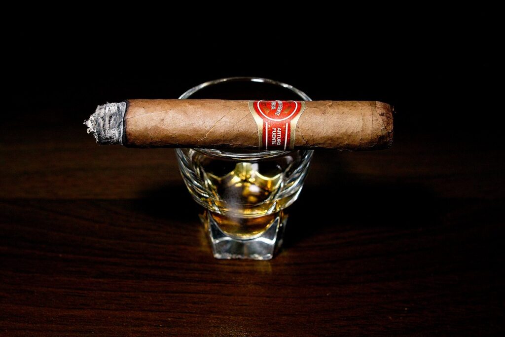 アルトゥーロ・フエンテ ブレバロイヤル/Arturo Fuente Brevas Royale Natural Cigar Review|葉巻/シガー初心者の喫煙レビューブログ|喫煙序盤の終わり頃ファーストサード