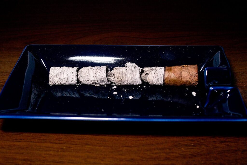 タバカレラ コロナ スマトラ/Tabacalera Coronas Sumatra Cigar Review｜葉巻/シガー初心者の喫煙レビューブログ｜喫煙終了後ファイナルアッシュ