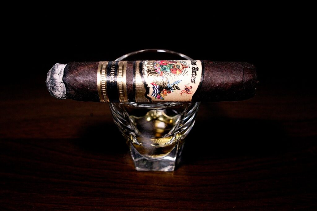 A.J. フェルナンデス ベージャ アルテス マデューロ ロブスト/A.J. Fernandez Bellas Artes Maduro Robusto Cigar Review|葉巻/シガー初心者の喫煙レビューブログ|喫煙中盤セカンドサード