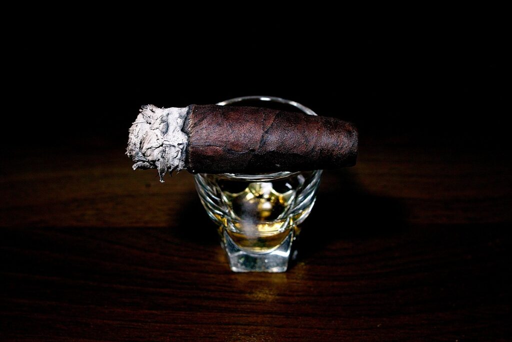 クリストフ ベンジャンス パーフェクト/Kristoff Vengeance Perfecto Cigar Review|葉巻/シガー初心者の喫煙レビューブログ|喫煙終盤の終わり頃ファイナルサード