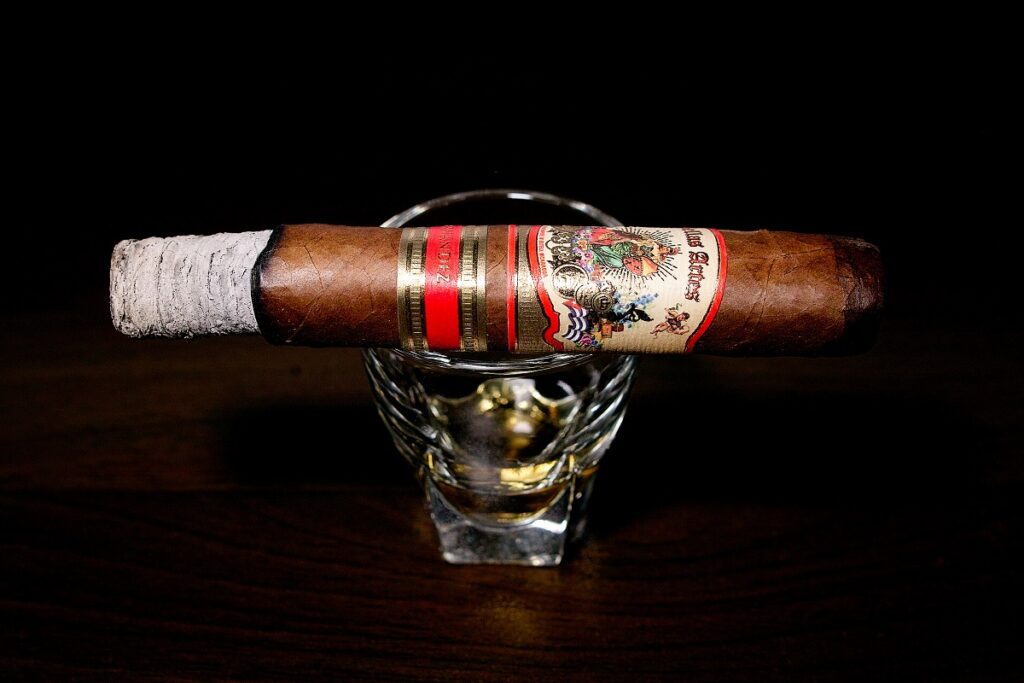 A.J. フェルナンデス ベジャス アルテス ロブスト/A.J. Fernandez Bellas Artes Robusto Cigar Review｜葉巻/シガー初心者の喫煙レビューブログ｜喫煙序盤の終わり頃ファーストサード