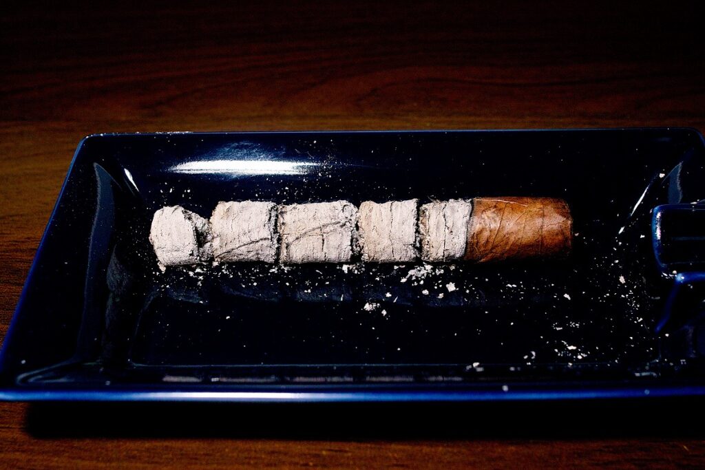 A.J. フェルナンデス ラストコール ハバノ ペケーニャス/A.J. Fernandez Last Call Habano Pequenas Cigar Review｜葉巻/シガー初心者の喫煙レビューブログ｜喫煙終了後ファイナルアッシュ