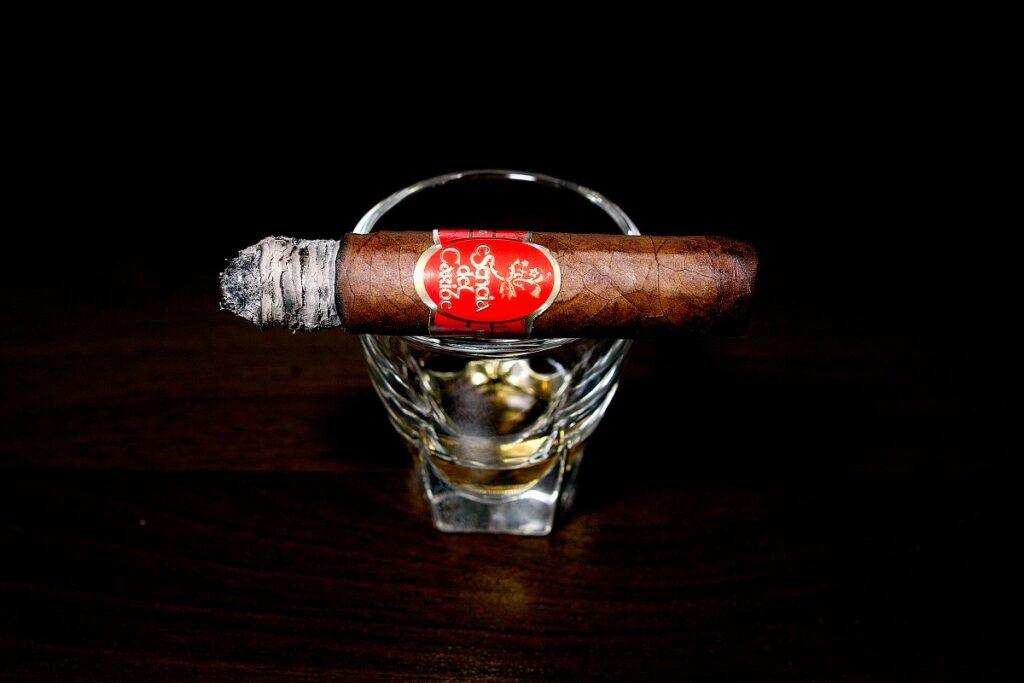 エセンシア・デ・カリブ ドブロネス/Esencia Del Caribe Doblones Cigar Review｜葉巻/シガー初心者の喫煙レビューブログ｜喫煙中盤セカンドサード