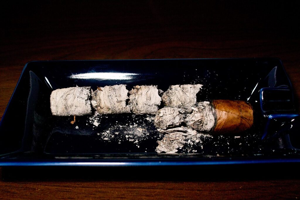ロッキーパテル エッジ コロホ トロ/Rocky Patel The Edge Corojo Toro Cigar Review｜葉巻/シガー初心者の喫煙レビューブログ｜喫煙終了後ファイナルアッシュ