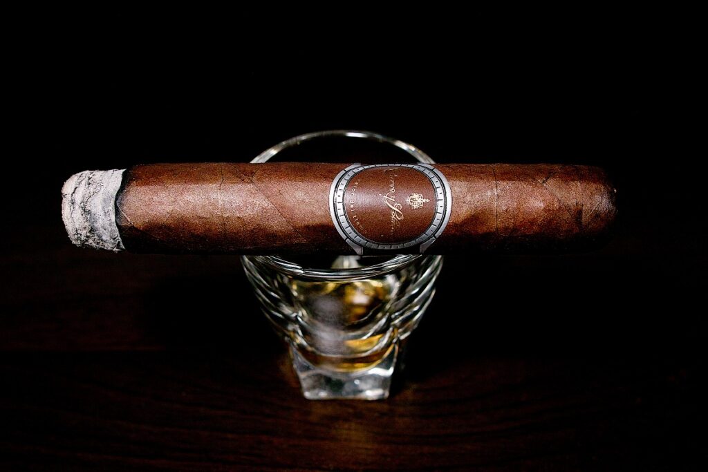 クエルボ・イ・ソブリノス ロブスト/Cuervo y Sobrinos Historiador Robusto Cigar Review|葉巻/シガー初心者の喫煙レビューブログ|喫煙序盤ファーストサード