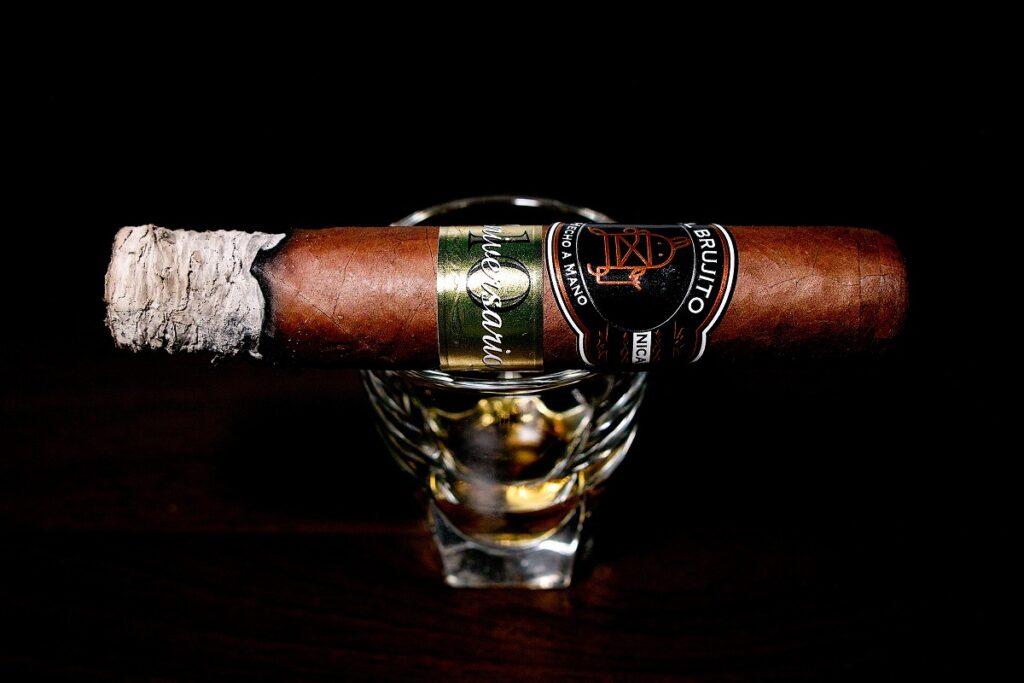 アルファンブラ エル ブルヒート 10周年記念シガー/Alfambra El Brujito 10 Aniversario Gorditos Cigar Review｜葉巻/シガー初心者の喫煙レビューブログ｜喫煙序盤の終わり頃ファーストサード
