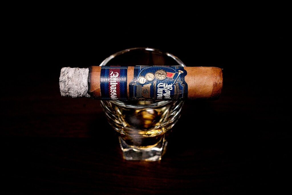 ロイヤル・スローン アンバサダー ハーフコロナ/Royal Throne AMBASSADOR Half Corona Cigar Review｜葉巻/シガー初心者の喫煙レビューブログ｜喫煙序盤ファーストサード