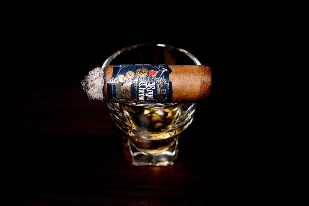 ロイヤル・スローン アンバサダー ハーフコロナ/Royal Throne AMBASSADOR Half Corona Cigar Review｜葉巻/シガー初心者の喫煙レビューブログ｜喫煙中盤セカンドサード