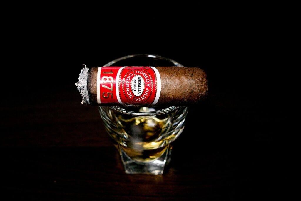 ロメオ Y ジュリエッタ 1875 ブリー/Romeo Y Julieta 1875 Bully Cigar Review｜葉巻/シガー初心者の喫煙レビューブログ｜喫煙終盤ファイナルサード