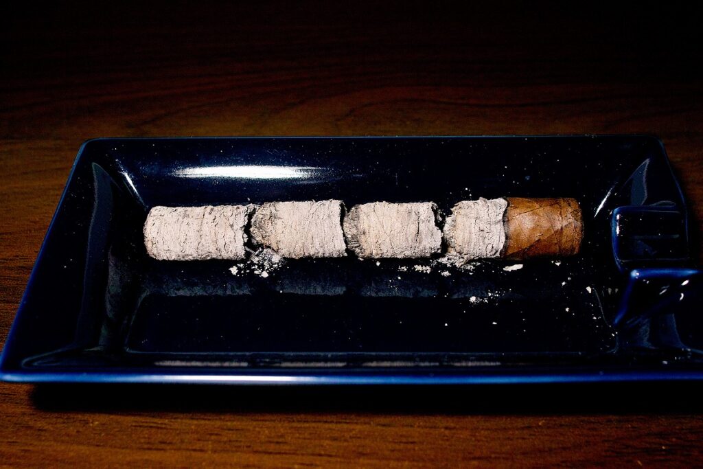 H.アップマン ヴィンテージ カメルーン コロナ/H. Upmann Vintage Cameroon Corona Cigar Review｜葉巻/シガー初心者の喫煙レビューブログ｜喫煙終了後ファイナルアッシュ