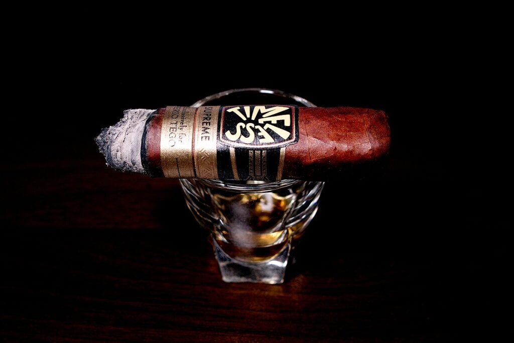フェリオ・テゴ タイムレス シュプリーム 554/Ferio Tego Timeless Supreme 554 Cigar Review｜葉巻/シガー初心者の喫煙レビューブログ｜喫煙中盤セカンドサード