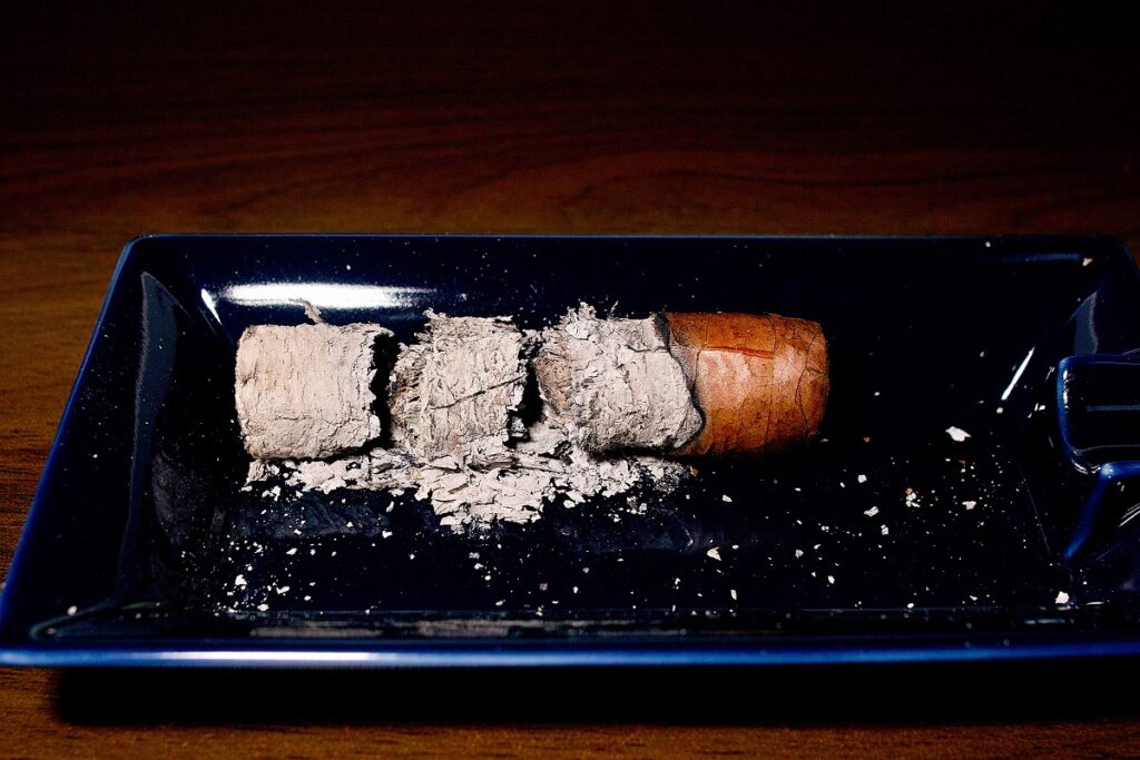 ドン・ドゥアルテ クラシコ アンチョ/Don Duarte Clasico Ancho Cigar Review|葉巻/シガー初心者の喫煙レビューブログ|喫煙終了後ファイナルサード