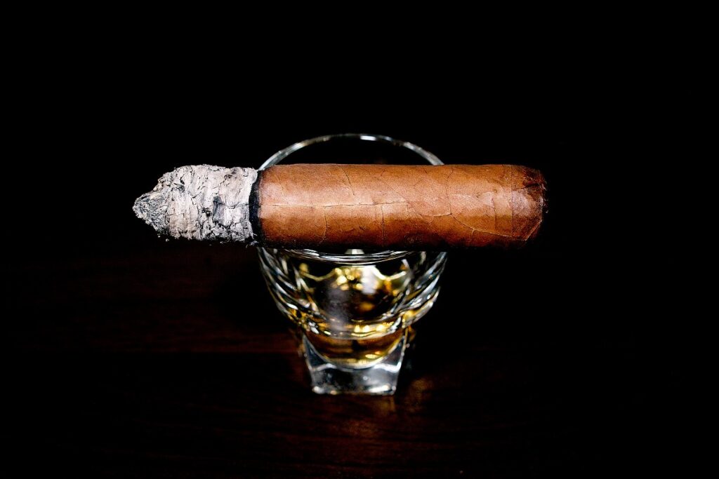 ロッキーパテル ナンバー6 ロブスト/Rocky Patel Number 6 Robusto Cigar Review｜葉巻/シガー初心者の喫煙レビューブログ｜喫煙中盤の終わり頃セカンドサード