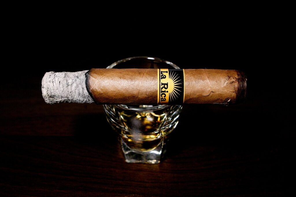 ラ・リカ ロブスト/La Rica Robusto Tubos Cigar Review｜葉巻/シガー初心者の喫煙レビューブログ｜喫煙序盤の終わり頃ファーストサード