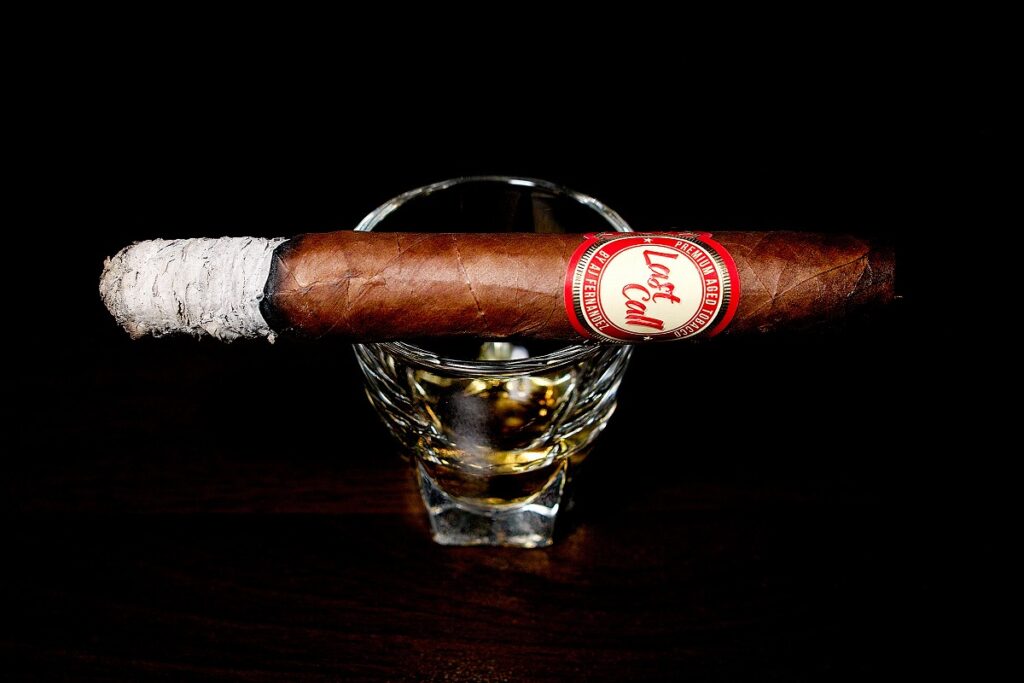 A.J. フェルナンデス ラストコール ハバノ フラキータス/A.J. Fernandez Last Call Habano Flaquitas Cigar Review｜葉巻/シガー初心者の喫煙レビューブログ｜喫煙序盤の終わり頃ファーストサード