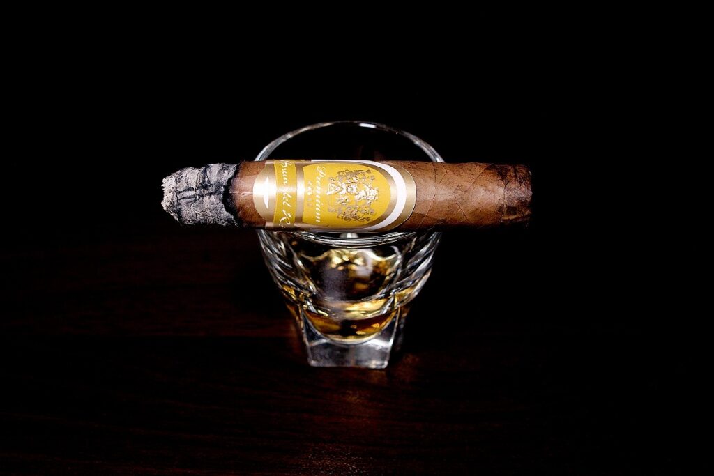 ブルン・デル・レ プレミアム コロナ/Brun del Re Premium Corona Cigar Review｜葉巻/シガー初心者の喫煙レビューブログ｜喫煙終盤ファイナルサード