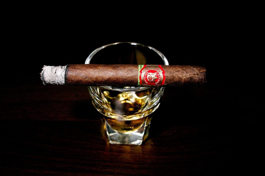 アルトゥーロ・フエンテ グランレゼルバ レインフォレスト デライト/Arturo Fuente Gran Reserva Rainforest Delight Cigar Review|葉巻/シガー初心者の喫煙レビューブログ|喫煙序盤の終わり頃ファーストサード