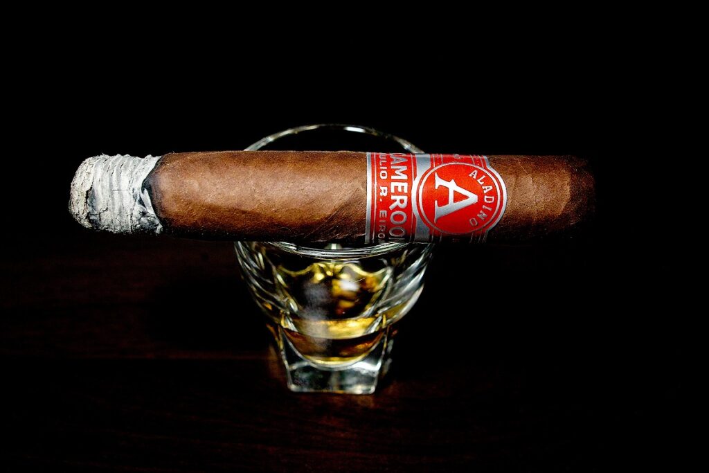 アラディーノ カメルーン ロブスト/Aladino Cameroon Robusto Cigar Review|葉巻/シガー初心者の喫煙レビューブログ|喫煙序盤ファーストサード